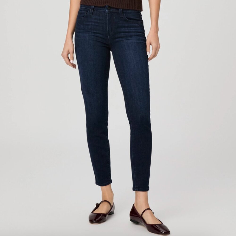 Paige Verdugo Ankle Skinny Jean in Snapdragon Size 26